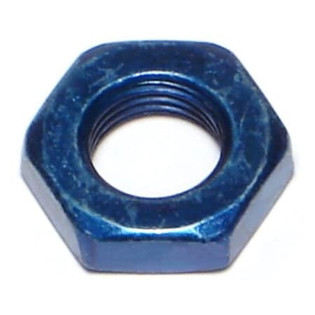 Midwest Fastener Lock Nut, M10-1.00, Steel, Class 8, Blue Zinc, 8 PK 76072